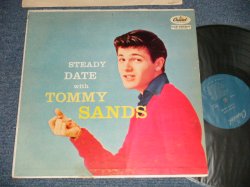 画像1: TOMMY SANDS- STEADY DATE WITH TOMMY SANDS (Ex+/Ex+++) / 1957 US AMERICA ORIGINAL 1st Press"TURQUOISE Label" MONO Used LP