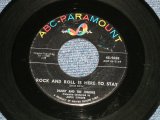 DANNY and The JUNIORS - ROCK AND ROLL IS HERE TO STAY : SCHOOL BOY ROMANCE   (Ex+/Ex+ )   / 19578 US AMERICA ORIGINAL Used 7" Single 