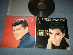 画像1: FRANKIE AVALON - ..SWINGIN' ON A RAINBOW : NONE POSTER/withPIN-UP (Ex-++/Ex+++) / 1959 US AMERICA ORIGINAL 1st Press "BLACK Label"  MONO Used  LP  