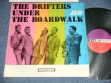 THE DRIFTERS - UNDER THE BOARDWALK (2nd PRESS JACKET) (Ex++/Ex+++ A-6;Ex-) / 1964 US AMERICA ORIGINAL 1st Press "RED & PURPLE with BLACK FUN Label" 2nd press "BLACK & WHITE Photo on FRONT Cover in MULTI COLOR Jacket" MONO Used LP
