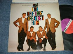 画像1: THE DRIFTERS  - THE DRIFTERS' GREATEST HITS (Ex++/Ex+++) / 1960 Version  US AMERICA 2nd Press "RED & PURPLE with BLACK WHITE FUN Label"   MONO Used LP