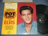 ELVIS PRESLEY - POT LUCK WITH ELVIS (MATRIX # A) N2PY-1887-4S  B) N2PY-1888-4S )  (Ex++/Ex+ TAPE SEAM) / 1962 US AMERICA 1st Press "SILVER RCA VICTOR LOGO & LIVING STEREO at bottom Label" STEREO Used LP