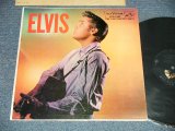 ELVIS PRESLEY -  ELVIS (  Matrix #  A)G2 WP-7207-1S I B 2   B)G2 WP-7208-1S I B 2 ) (Ex++/MINT-  Looks:Ex++  EDSP) / 1956 US AMERICA ORIGINAL 1st Press "ADS on BACK COVER" "SILVER RCA VICTOR logo on Top & LONG PLAY at BOTTOM & 1-6 Credit Track # Label"  MONO Used LP