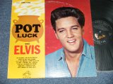 ELVIS PRESLEY - POT LUCK WITH ELVIS (MATRIX # A) N2PY-1887-4S  B) N2PY-1888-4S )  (Ex+/Ex+ Looks:Ex EDSP) / 1962 US AMERICA 1st Press "SILVER RCA VICTOR LOGO & LIVING STEREO at bottom Label" STEREO Used LP