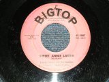 SAMMY TURNER and The TWISTERS - A) SWEET ANNIE LAURIE  B) THUNDERBOLT  (VG+/VG+) / 1959 US AMERICA Original "PINK LABEL PROMO" Used 7" inch Single  