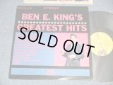 BEN E. KING (THE DRIFTERS) - GREATEST HITS ( Ex+++/MINT-)/ 1969 Version US AMERICA "YELLOW with 1841 BROADWAY Label" STEREO  Used LP a