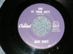 画像1: JACK SCOTT - A) ONE OF THESE DAYS  B) STEPS 1 AND 2 ( Ex++/Ex++) / 1961 US AMERICA ORIGINAL Used 7"Single 