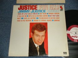 画像1: JIMMY JUSTICE - JUSTICE FOR ALL!  (Ex++/Ex+++ EDSP) / 1963 US AMERICA ORIGINAL "WHITE LABEL PROMO" MONO Used LP  