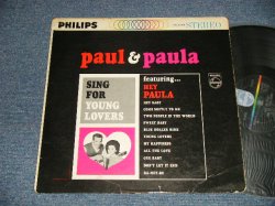 画像1: PAUL & PAULA - SING FOR YOUNG LOVERS (Ex/VG+++ Looks:VG+ TAPE SEAM) /1963 US AMERICA ORIGINAL STEREO Used LP 