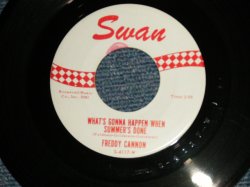 画像1: FREDDY CANNON - A) What's Gonna Happen When Summer's Done  B) BROADWAY (Ex/+++Ex+++) / 1962 US AMERICA ORIGINAL Used 7" Single 