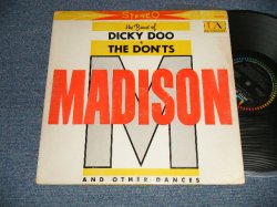 画像1: DICKY DOO & THE DON'TS - MADISON AND OTHER DANCES (Ex/Ex++) / 1960 US AMERICA ORIGINAL STEREO Used LP 