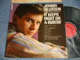 JOHNNY TILLOTSON - IT KEEPS RIGHT ON A-HURTIN' (Debut Album) (Ex++, Ex+/Ex) /1962 US AMERICA ORIGINAL 1st Press "RED with BLACK RING Label" MONO Used LP  