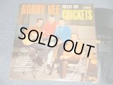 BOBBY VEE - MEETS THE CRICKETS (Ex+/VG+++, POOR JUMP) / 1962  US AMERICA ORIGINAL MONO Used LP 