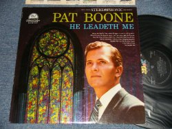 画像1: PAT BOONE - HE LEADETH ME (Gospel Album) With MESSAGE SHEET (Ex+++/MINT-) /1959 US AMERICA ORIGINAL STEREO Used LP 