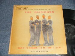 画像1: The DIAMONDS- AMERICA'S NUMBER ONE SINGING STYLES (VG?Ex++ STPOBC, EDSP, TAPESEAM)/ 1957 US AMERICA ORIGINAL 1st Press "BLACK Label With SILVER PRINT Label" Used LP