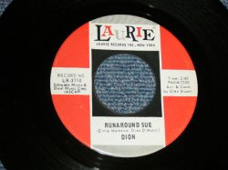 画像1: DION - A)RUNAROUND SUE  B)RUNAWAY GIRL (MINT-/MINT-) / 1961 US AMERICA ORIGINAL Used 7" SINGLE