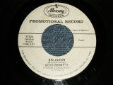 BOYD BENNETT - A)BIG JUNIOR   B)HERSHEY BAR (Ex++ Looks:Ex+/Ex++ Looks:Ex+) / 1960 US AMERICA ORIGINAL "WHITE LABEL PROMO" Used 7" Single 