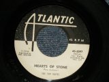 The Top Notes  - A)Hearts Of Stone  B)The Basic Things (Ex+/Ex+) / 1961 US AMERICA ORIGINAL "WHITE LABEL PROMO" Used 7" Single