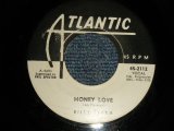 BILLY STORM - A)HONEY LOVE  B)A KISS FROM YOUR LIPS (Ex+/Ex+) / 1961 US AMERICA ORIGINAL "WHITE LABEL PROMO" Used 7" Single