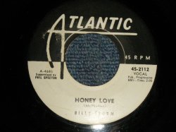 画像1: BILLY STORM - A)HONEY LOVE  B)A KISS FROM YOUR LIPS (Ex+/Ex+) / 1961 US AMERICA ORIGINAL "WHITE LABEL PROMO" Used 7" Single