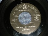 LINDA SCOTT - I'VE TOLD EVER LITTLE STAR (1st DEBUT SINGLE) (Ex Looks:Ex++/Ex Looks:Ex++) / 1961 US AMERICA ORIGINAL "1st Press Design Label"  Used 7" 45rpm SINGLE  