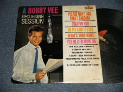画像1: BOBBY VEE - RECORDING SESSION (Ex++/Ex- Looks:VG+++)  / 1962 US AMERICA ORIGINAL MONO Used LP   
