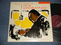 画像1: FATS DOMINO - ROCK AND ROLL WITH FATS DOMINO (Ex++/Ex+++SWOFC, EDSP)/ 1956 US AMERICA ORIGINAL "1st press MAROON Label" MONO Used LP 