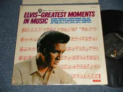 画像1: ELVIS PRESLEY - ELVIS-GREATEST MOMENTS IN MUSIC (MINT-/Ex+++) / 1979 Version US AMERICA ORIGINAL Used LP