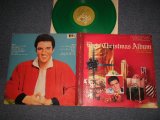 ELVIS PRESLEY - ELVIS' CHRISTMAS ALBUM (Ex++/Ex+++) / 1985 US AMERICA REISSUE Limited "GREEN WAX Vinyl" Used LP 