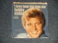 BOBBY VINTON - A)I LOVE HOW YOU LOVE ME  B)LITTLE PAREFOOT BOY (Ex++/Ex+++)/ 1965 US AMERICA ORIGINAL 1st Press "YELLOW Label" Used 7" 45 rpm Single With PICTURE SLEEVE 