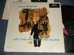 画像1: FATS DOMINO - LET THE FOUR WINDS BLOW (MINT-/Ex+++)  / 1964-66 Version US AMERICA RE-PRESS "BLACK with WHITE & PINK Label" MONO Used  LP 