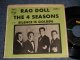 THE 4 FOUR SEASONS -  RAG DOLL (Ex+/Ex++) / 1964 US ORIGINAL 7" Single With PICTURE SLEEVE