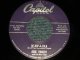 GENE VINCENT - A)BE-BOP-A-LULA   B)WOMAN LOVE (Ex+++/Ex+++) / 1956 US AMERICA ORIGINAL 1st Press "CAPITOL LOGO on TOP Label" Used 7" inch 45 rpm Single  