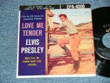 ELVIS PRESLEY - LOVE ME TENDER (Matrix #A)2S B)2S) (Ex++/Ex++) / 1956 US ORIGINAL "DOG ON TOP Label" Used 7"45rpm EP With Picture Sleeve  