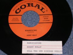 画像1: BUDDY HOLLY - REMINISCING / 1962 US ORIGINAL 7" Single  