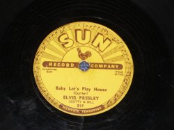 画像1: ELVIS PRESLEY - BABY LET'S PLAY HOUSE /1955 US ORIGINAL 10" 78rpm SP 