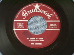 画像1: THE CRICKETS ( BUDDY HOLLY ) - THINK IT OVER ( Ex-/Ex- )  / 1958 US Original 7" Single 
