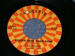 画像1: THE ESSEX - EASIER SAID THAN DONE / 1963 US 2nd Press Label 7" Single 
