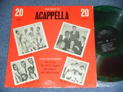 画像1: V.A. OMNIBUS - THE BEST OF ACAPPELLA 20 SONGS / 1950's US ORIGINAL COLOR MARBLE WAX VINYL MONO Used LP 