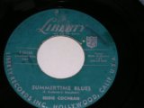 EDDIE COCHRAN - SUMMERTIME BLUES / 1958 US ORIGINAL 7" Single  