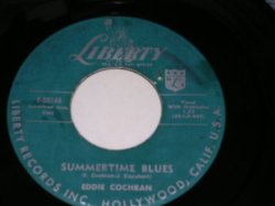 画像1: EDDIE COCHRAN - SUMMERTIME BLUES / 1958 US ORIGINAL 7" Single  