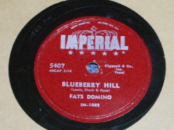 画像1: FATS DOMINO - BLUE BERRY HILL / US ORIGINAL 78rpm SP 