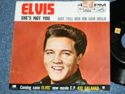画像1:  ELVIS PRESLEY - SHE'S NOT YOU / 1962 US ORIGINAL 7"45rpm Single With Picture Sleeve   