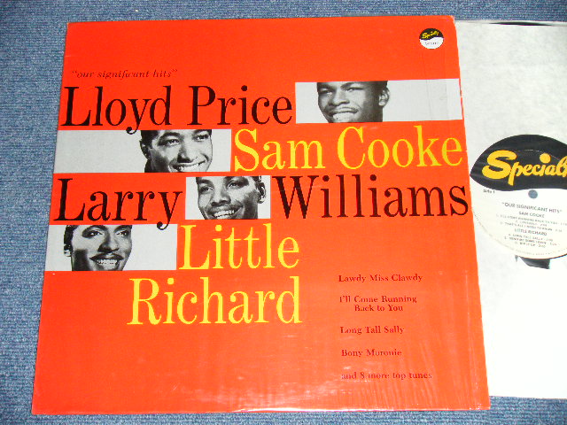 va Omnibus  LLOYD PRICE, LARRY WILLIAMS, SAM COOKE, LITTLE RICHARD  - OUR SIGNIFICANT HITS. (Ex+++/Ex+++ )  / 1960 US AMERICA ORIGINAL 