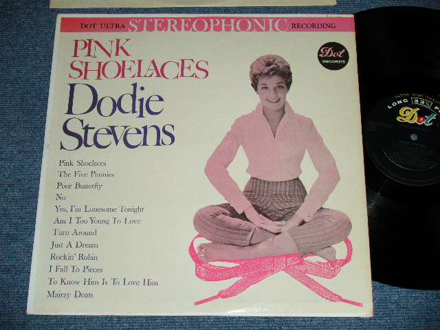 DODIE STEVENS -  PINK SHOEIACES  (Ex+++/Ex+++ Looks : MINT-) / 1961 US AMERICA ORIGINAL STEREO  Used LP