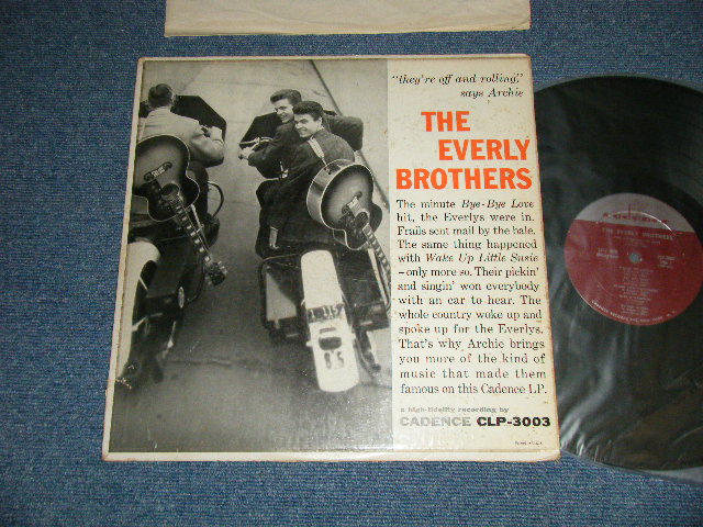 The EVERLY BROTHERS -  The EVERLY BROTHERS  : Debut album (Ex+/Ex- Looks:VG+++ EDSP) / 1958 US ORIGINAL 1st Press 