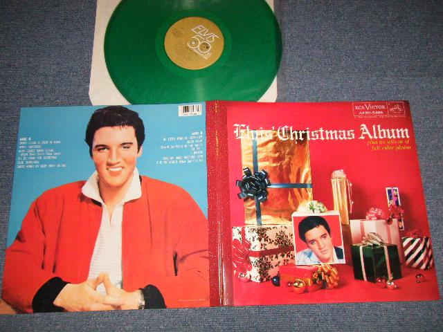 ELVIS PRESLEY - ELVIS' CHRISTMAS ALBUM (MINT-/MINT) / 1985 US AMERICA REISSUE Limited 