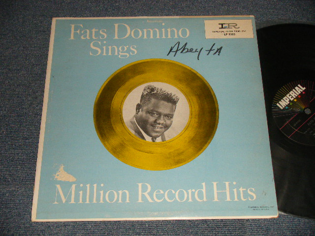 FATS DOMINO - SINGS MILLION RECORD HITS (Ex/Ex++ WOFC, EDSP) /1960 US AMERICA ORIGINAL 1st press 