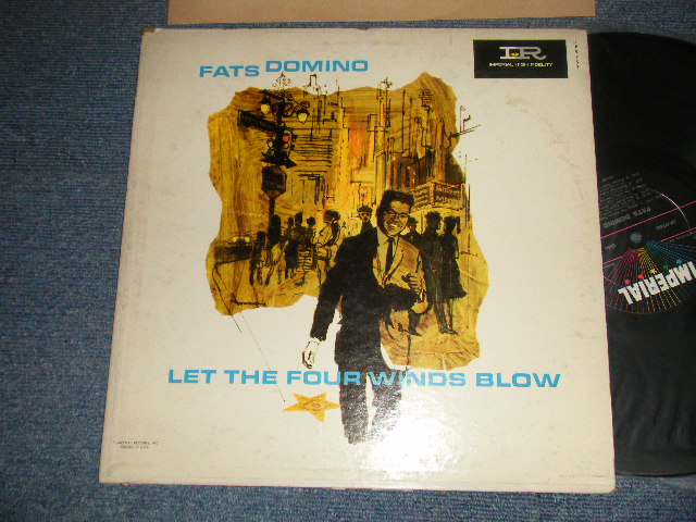 FATS DOMINO - LET THE FOUR WINDS BLOW (Ex+/Ex++ B-1:Ex- EDSP)  / 1961 US AMERICA ORIGINAL 1st press 