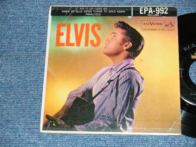 ELVIS PRESLEY - ELVIS VOL.1 (Ex+/Ex+ TAPESEAM,S TEAROL) / 1956 US ORIGINAL 